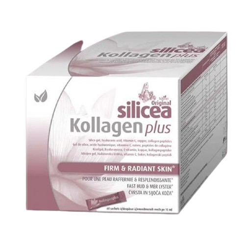 Silicea Kollagen Plus 30 Saquetas - Hubner - Crisdietética