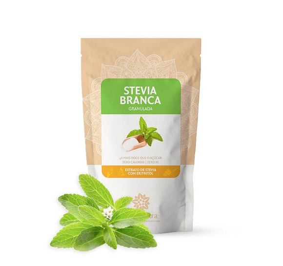 Stevia Branca Granulada 125g - Biosamara - Crisdietética