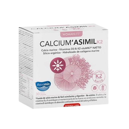 Calicum Asimil K2 30 Saquetas - Niral - Crisdietética