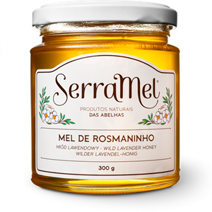 Mel de Rosmaninho 300 Gr Serramel - Crisdietética