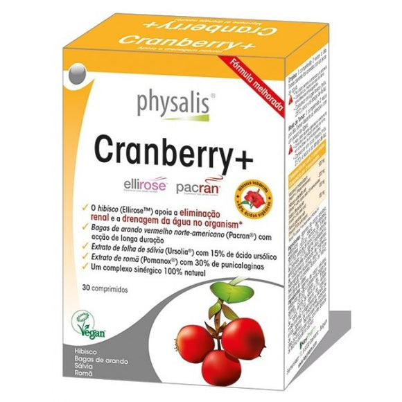 Cranberry+ 30 Comprimidos - Physalis - Crisdietética