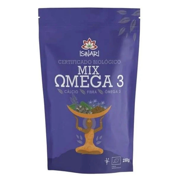 Mix Omega 3 Bio 250g - Iswari - Crisdietética