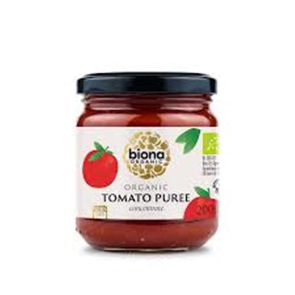 Puré de Tomate Biológico 200g - Biona - Crisdietética