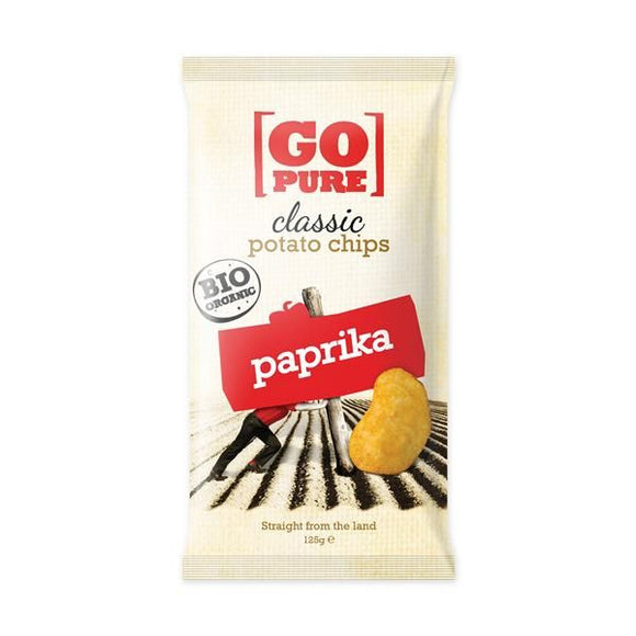 Batatas Fritas Paprika 125g - Go Pure - Crisdietética