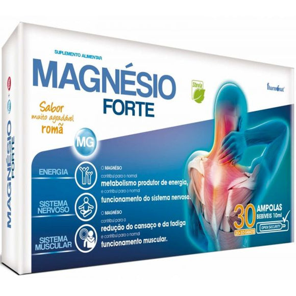 MAGNESIO FORTE 30 AMPOLAS - Celeiro da Saúde Lda