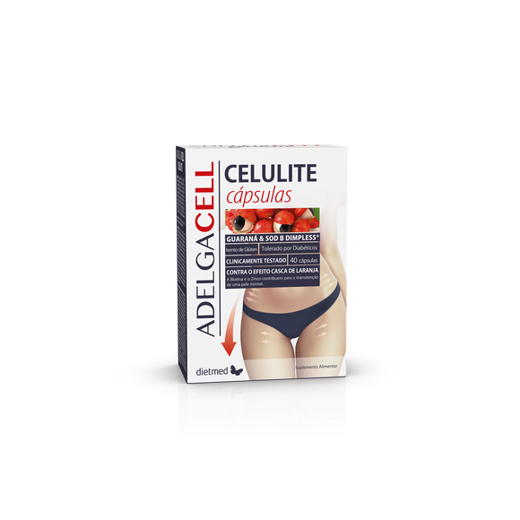 Adelgacell Celulite 40 Cápsulas - Dietmed - Crisdietética