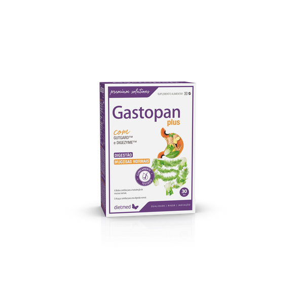 Gastopan Plus 30 Comprimidos - Dietmed - Crisdietética