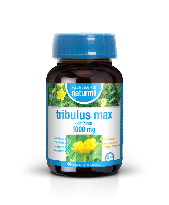 Tribulus Max 60 Cápsulas - Naturmil - Crisdietética