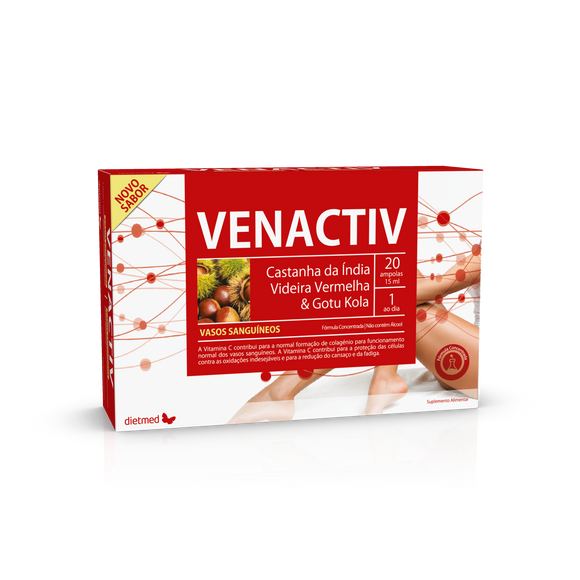 Venactiv 20 Ampolas - Dietmed - Crisdietética