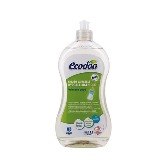 Detergente Liquido Utensilios Bebé 500ml - Ecodoo - Crisdietética
