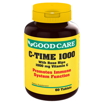 C-time com Roseira Brava 1000 mg 60 comprimidos - Good Care - Crisdietética