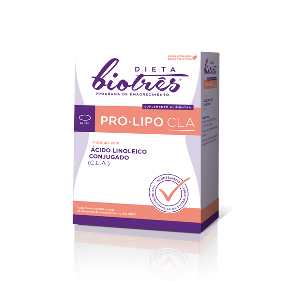 Pro-Lipo Cla 30 Cápsulas - Biotrês - Crisdietética