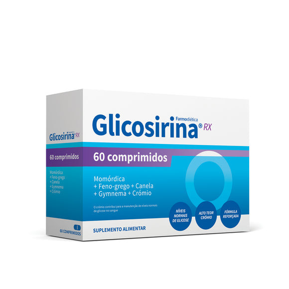 Glicosirina RX 60 Comprimidos - Farmodietica - Crisdietética