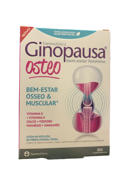 Ginopausa Osteo 30 Comprimidos - Farmodiética - Crisdietética