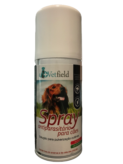 Spray Ectoparasitário para cães 210 ml -Vetfield - Crisdietética