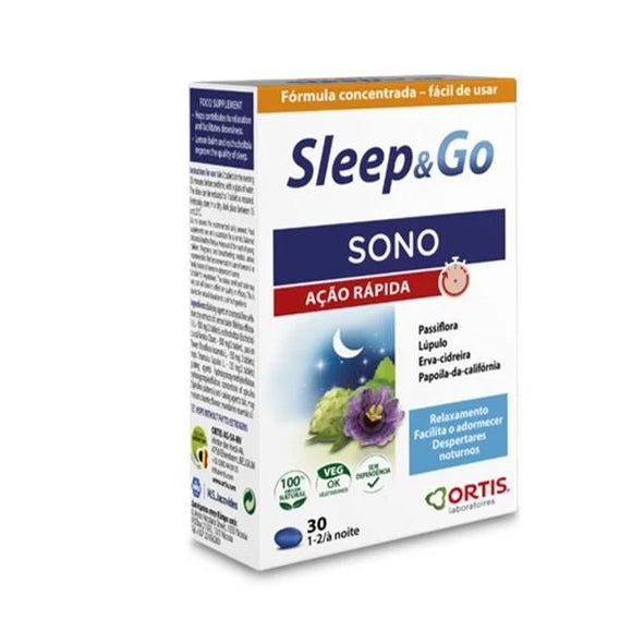 Sleep e Go 36 Comprimidos - Ortis - Crisdietética