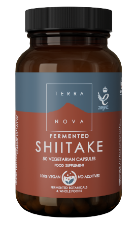 Fermented Shiitake 50 Cápsulas - Terra Nova - Crisdietética
