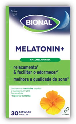 Melatonin + 30 Cápsulas - Bional - Crisdietética