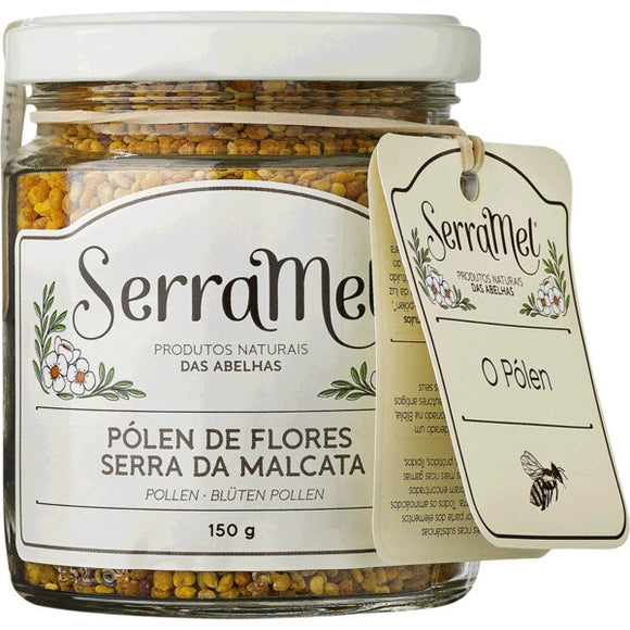 Pólen de Flores Serra da Malcata 150 Gr Serramel - Crisdietética