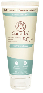 Natural Mineral Sunscreen SPF 50 (100 ml)- Suntribe - Crisdietética