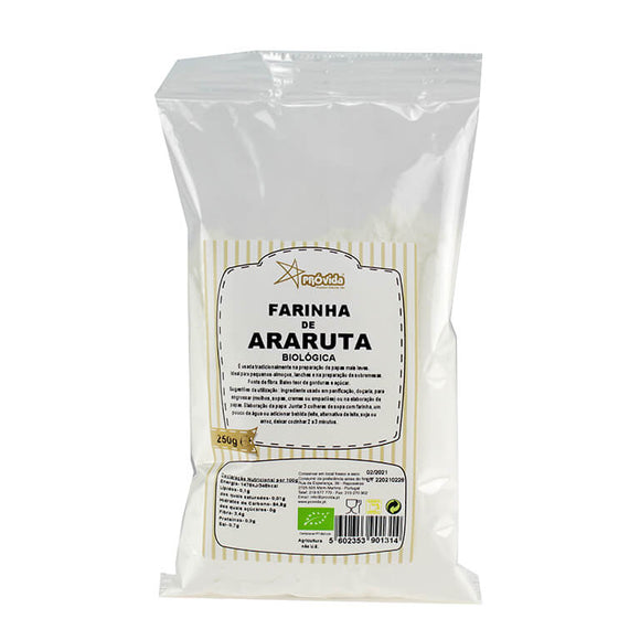 Farinha de Araruta Bio 250g - Provida - Crisdietética
