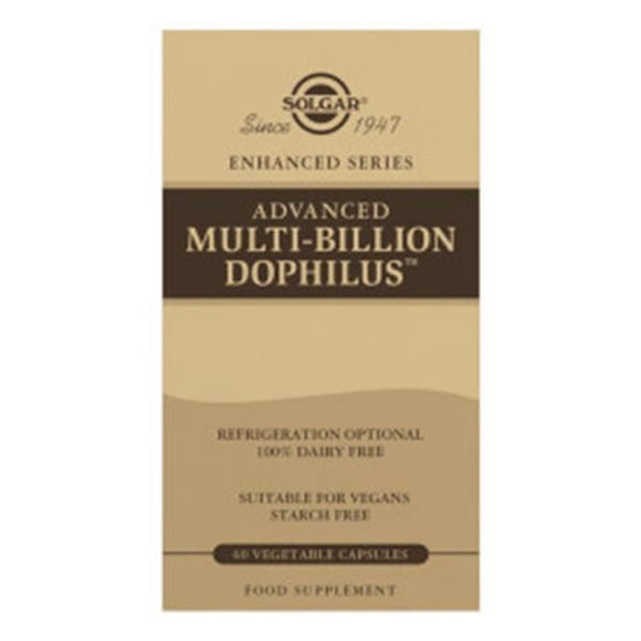 Advanced Multi-Billion Dophilus 60 cápsulas - Solgar - Crisdietética