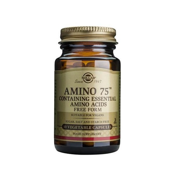 Amino-75 30 Cápsulas - Solgar - Crisdietética