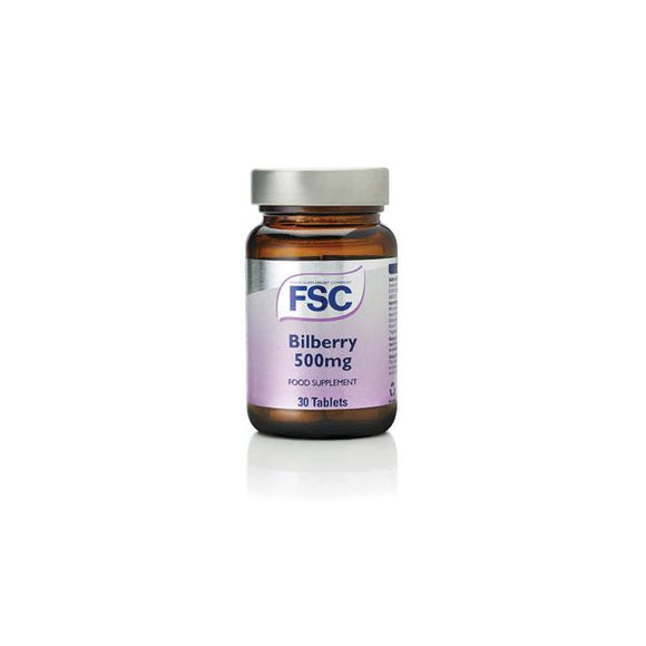 Bilberry ( Mirtilo) 500mg 30 Comprimidos - FSC