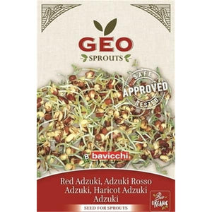 Seeds for Germinating Red Beans Azuki Bio 90g - Bavicchi - Crisdietética
