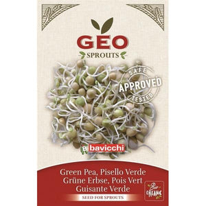Organic Pea Seeds for Germinating 90g - Bavicchi - Crisdietética