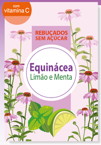 Caramelle senza zucchero Echinacea (Gusto Limone e Menta) 75g -2MPharma - Crisdietética