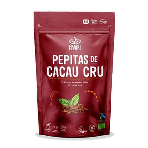 Pepitas Cacao Crudo Bio 125g - Iswari - Crisdietética