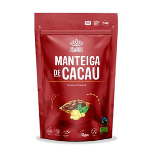 Beurre de Cacao Cru Bio 125g - Iswari - Crisdietética