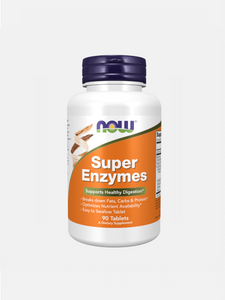 Super Enzymes 90 Comprimés - Maintenant - Crisdietética