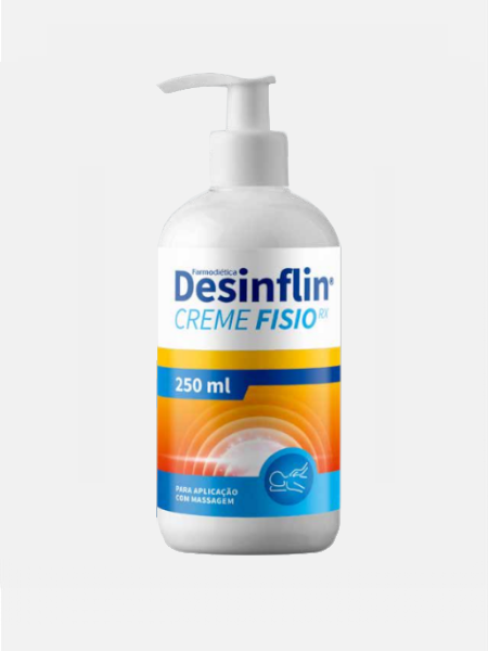 Desinflin Fisio Creme 250ml - Farmodiética - Crisdietética