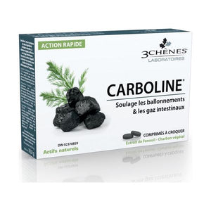 Carboline 30 Comprimés - 3 Chênes - Crisdietética