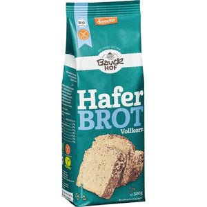Prepared Organic Wholemeal Oat Bread Without Gluten 500g - Bauck Hof - Crisdietética