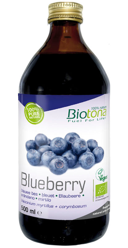 Blueberry Concentrado Bio 500ml - Biotona - Crisdietética