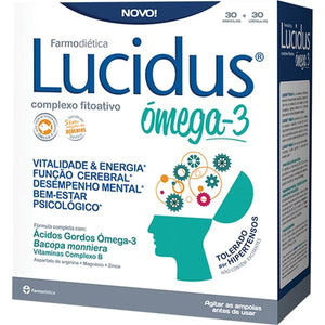 Lucidus Omega 3 30 Fiale + 30 Capsule - Farmodietica - Crisdietética