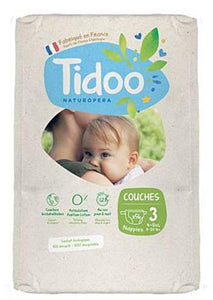 Ecological Diapers Size 3M 4-9kg - Tidoo - Crisdietética