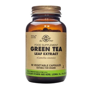 Green Tea Leaf Extract 60 Capsules - Solgar - Crisdietética