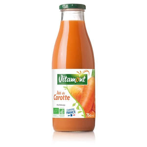 Organic Carrot Juice 750ml - Vitamont - Crisdietética