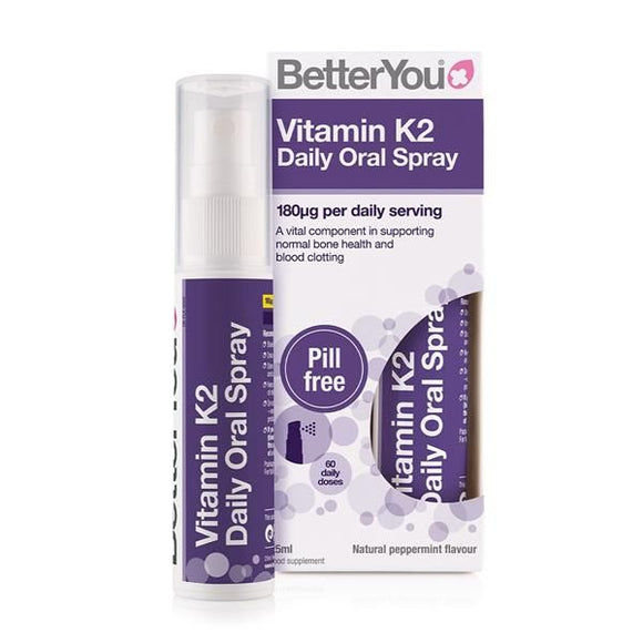 Vitamina K2 Spray Oral 25ml - BetterYou - Crisdietética