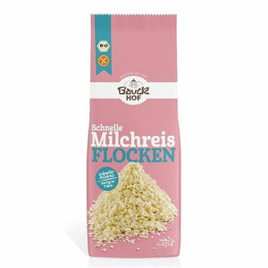 Glutenfreie süße Bio-Reisflocken 425 g – Bauck Hof – Crisdietética