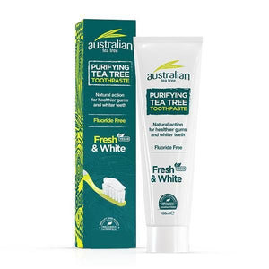 Whitening Toothpaste Without Fluoride Melaleuca 100ml - Australian - Crisdietética