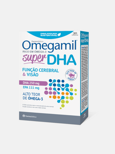 Omegamil Súper DHA 30 Cápsulas - Farmodiética - Crisdietética