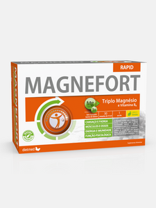 Magnefort Rapid 30 ampolas - Dietmed - Crisdietética