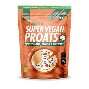 Super Vegan Proats Cashew, Mango and Blueberry Bio 750g - Iswari - Crisdietética