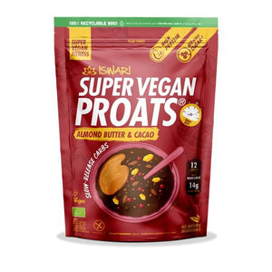 Super Vegan Proats Almond and Cocoa Butter Bio 750g - Iswari - Crisdietética