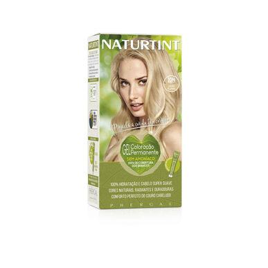 Coloração Permanente 10N Louro Platina 170ml - Naturtint - Crisdietética